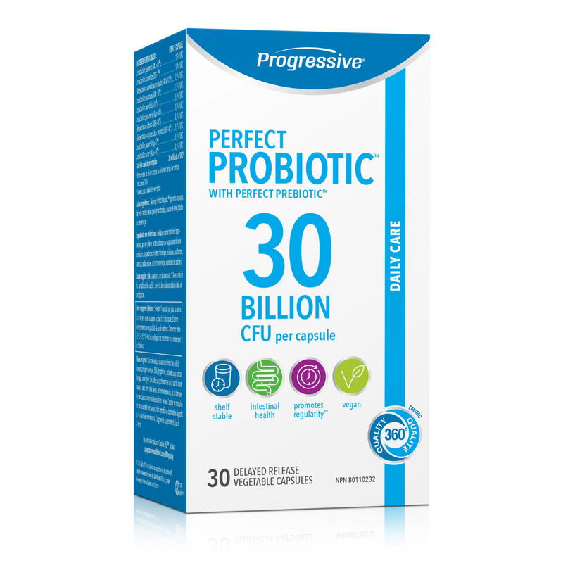 Progressive Perfect Probiotic 30 Billion 30 Capsules Daily Care