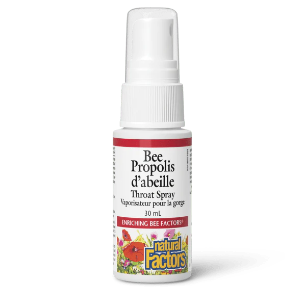 Natural Factors Bee Propolis Throat Spray 30mL