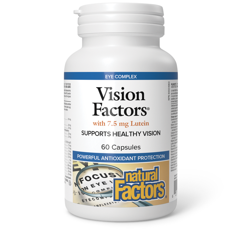 Natural Factors Vision Factors 60 Capsules
