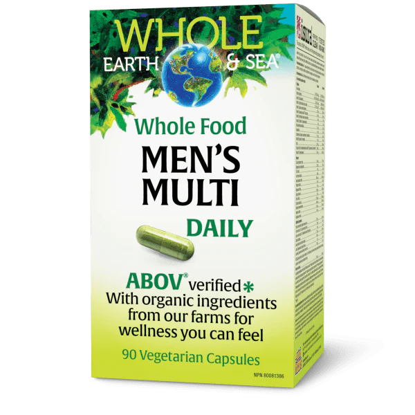 Whole Earth & Sea Men's Daily Multi 90 Vegetarian Capsules