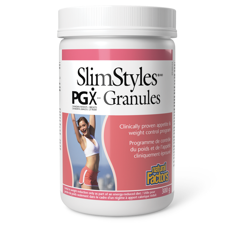Natural Factors SlimStyles PGX Granules Unflavoured 300g