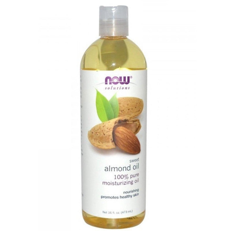 NOW Sweet Almond Oil 473ml Beauty Oils at Village Vitamin Store