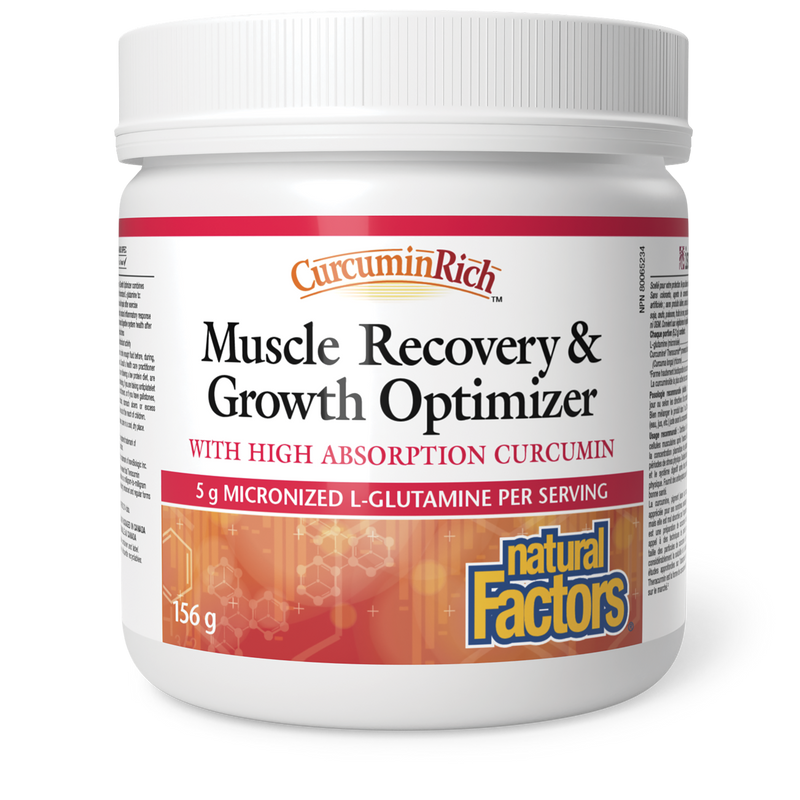 Natural Factors Muscle Recovery & Growth Optimizer 156g