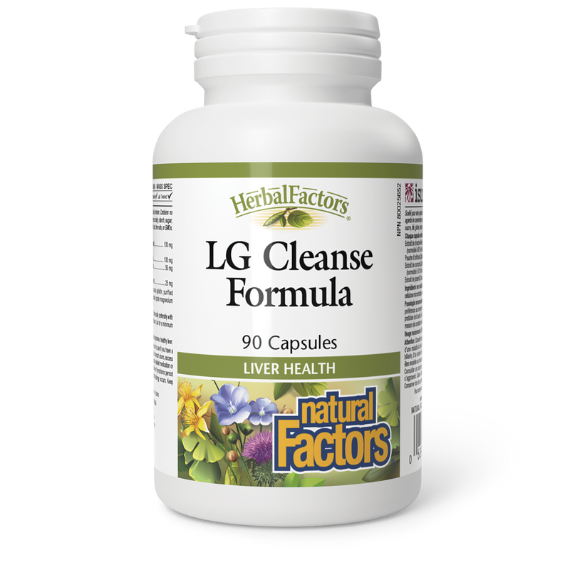 Natural Factors LG Cleanse Formula 90 Caps
