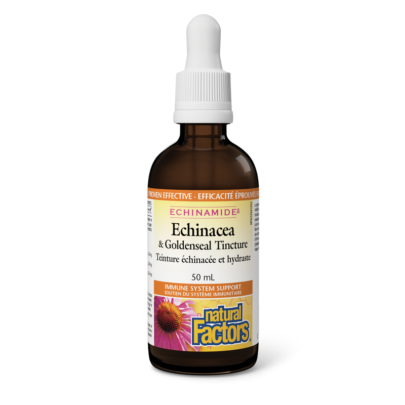 Natural Factors Echinacea & Goldenseal Tincture 50ml