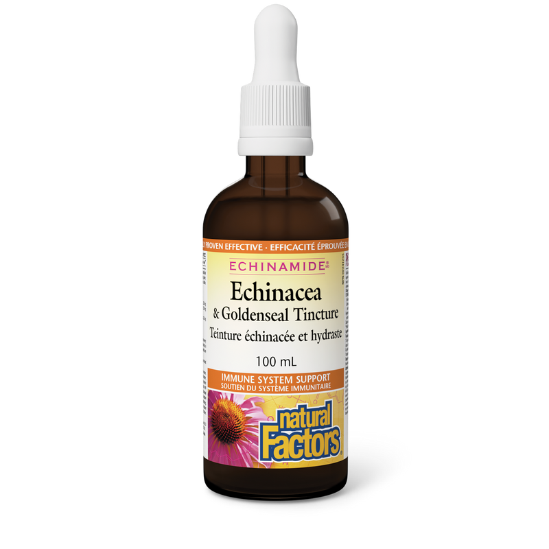 Natural Factors Echinacea & Goldenseal Tincture 100ml