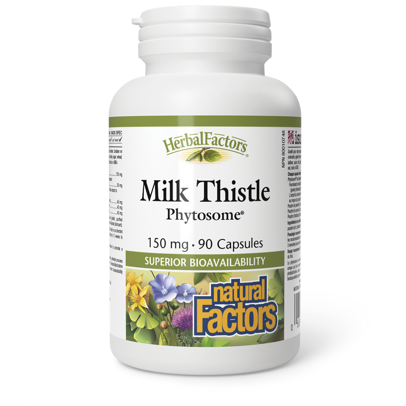 Natural Factors Milk Thistle Phytosome 150mg 90 Caps