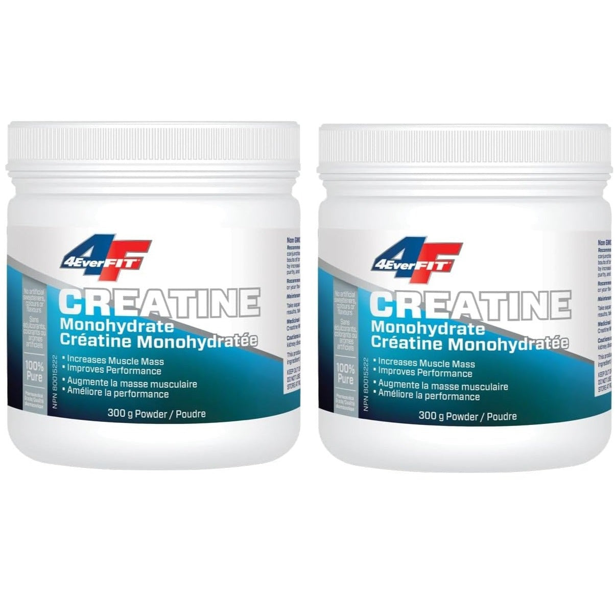 4Ever Fit Creatine Monohydrate 600g(300g+300g) combo pack Supplements - Amino Acids at Village Vitamin Store