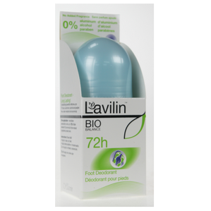 Lavilin, Roll-On Foot Deodorant 72 hours, 60 ml Personal Care at Village Vitamin Store