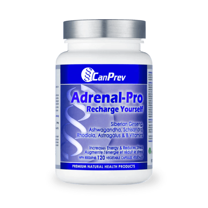 CanPrev Adrenal Pro 120 Capsules + Magnesium Bisglycinate 60 Capsules - SHRINK