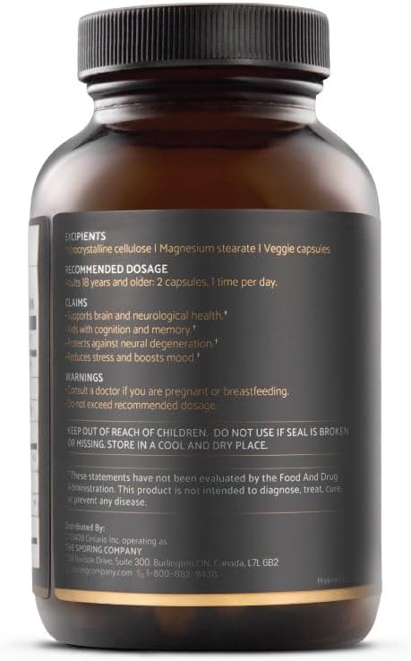 The Sporing Company Mycoveda™ Cognition 60 Capsules