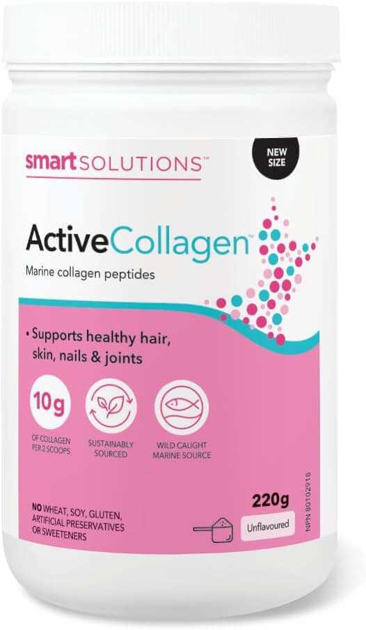 Smart Solutions Active Collagen powder Unflavored  220 gram