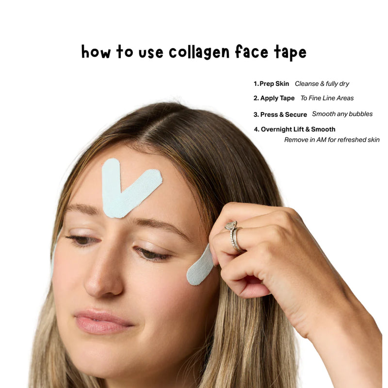 Mintier Plump & Hydrate collagen face a tape - 160 Face tapes