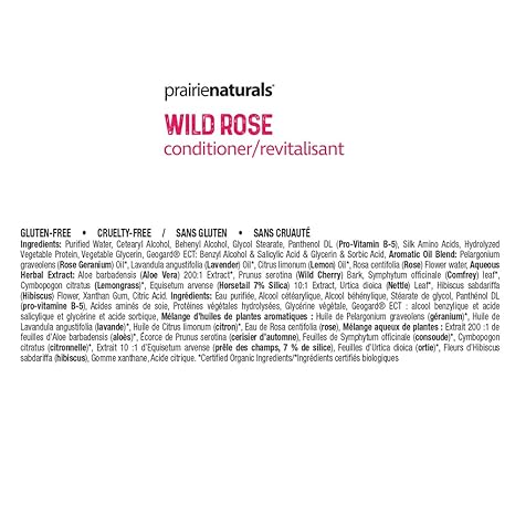 Prairie Naturals Wild Rose Conditioner 350 ML