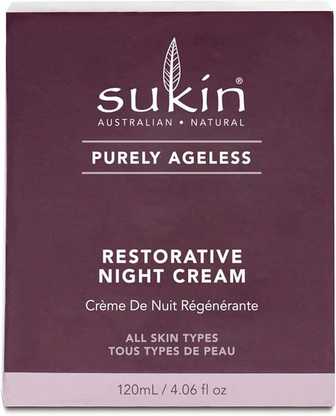 Sukin Restorative Night Cream - Purely Ageless For All Skin Types - 120 mL