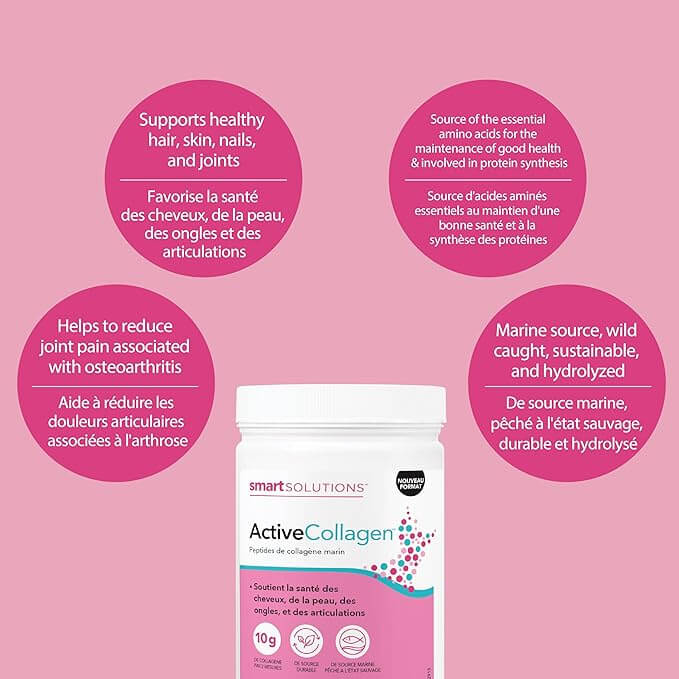 Smart Solutions Active Collagen powder Unflavored  220 gram