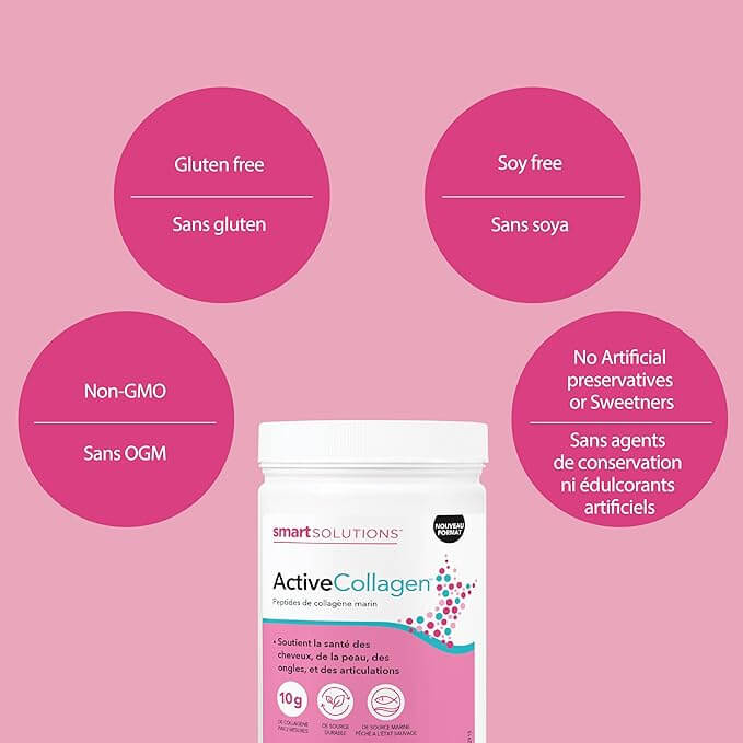 Smart Solutions Active Collagen powder Unflavored  220 gram
