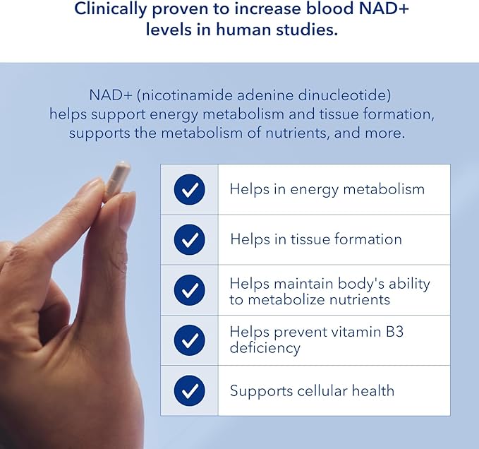 Tru Niagen 500mg 30 Veggie Caps