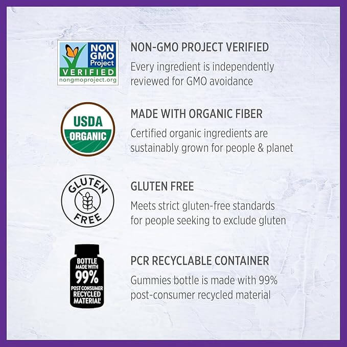 New Chapter Immune & Bone Vitamin D3+ Mixed Berries Flavored 60 Gummies