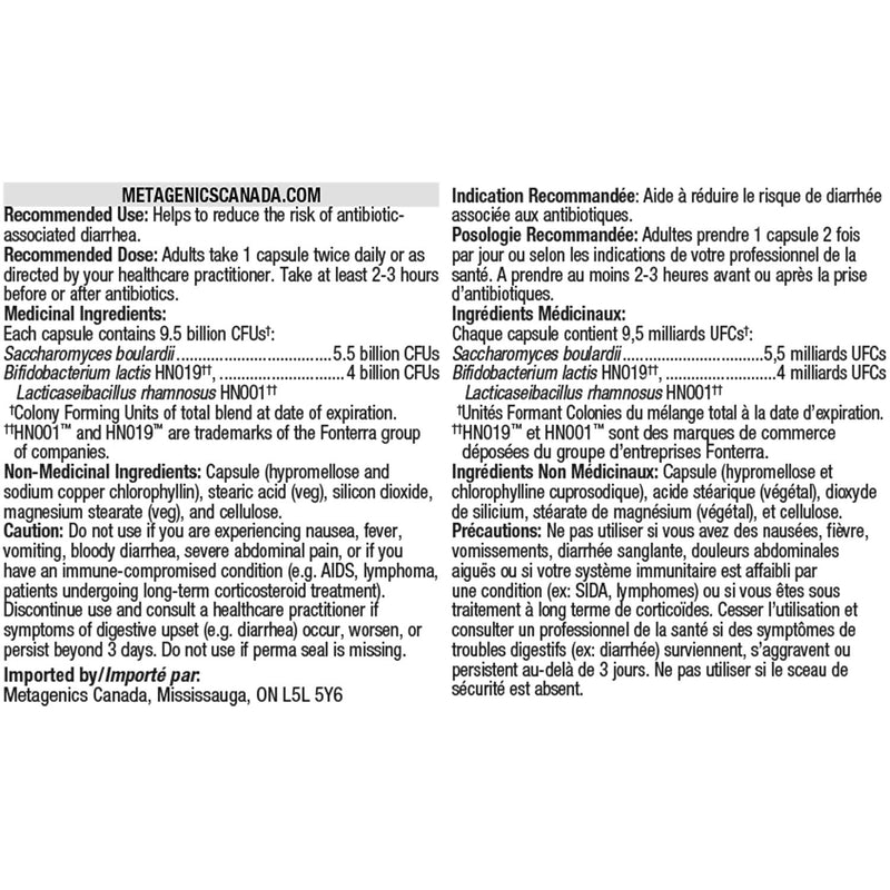 Metagenics UltraFlora Acute Care 30 Caps