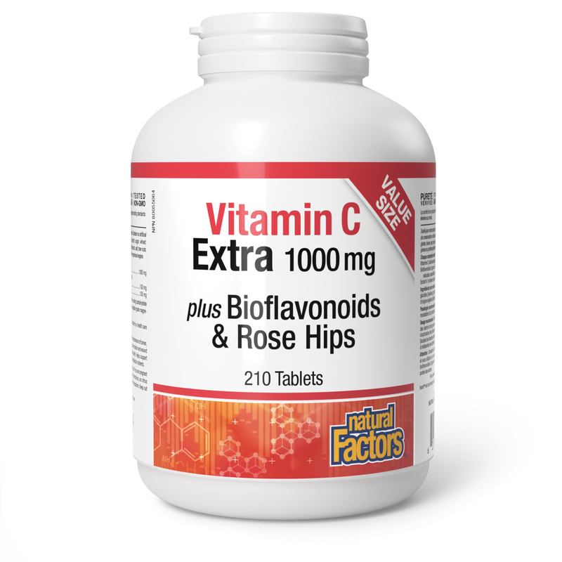 Natural Factors Vitamin C 1000mg 210 Tabs