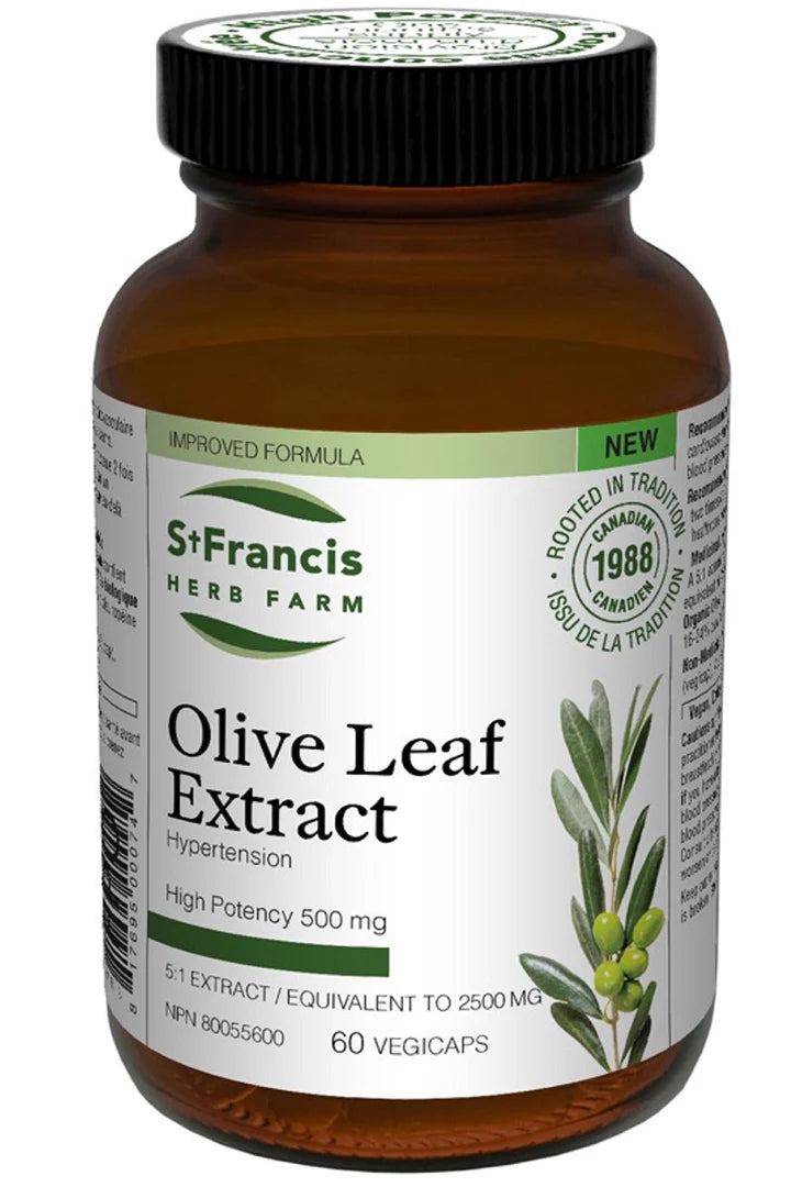 St. Francis Olive Leaf Extract 60 Vege Caps (Copy)