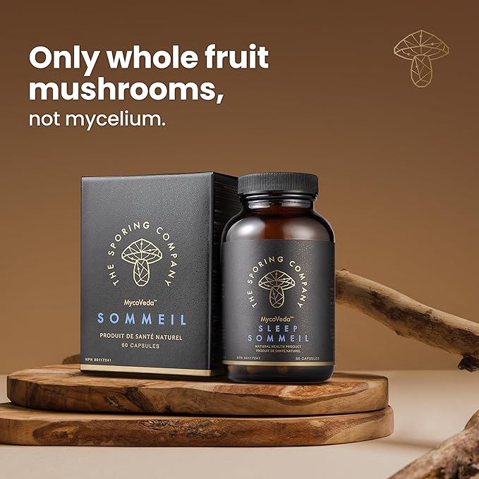 The Sporing Company Mycoveda™ Sleep 60 Capsules