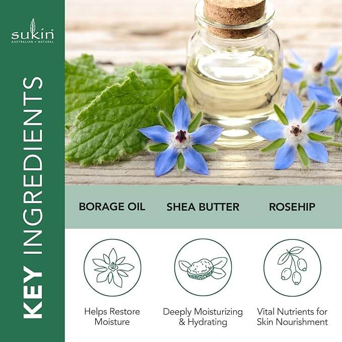 Sukin - Moisture Restoring Night Cream - Signature Range - Hydrates the Skin While You Sleep - For All Skin Types - 120 mL