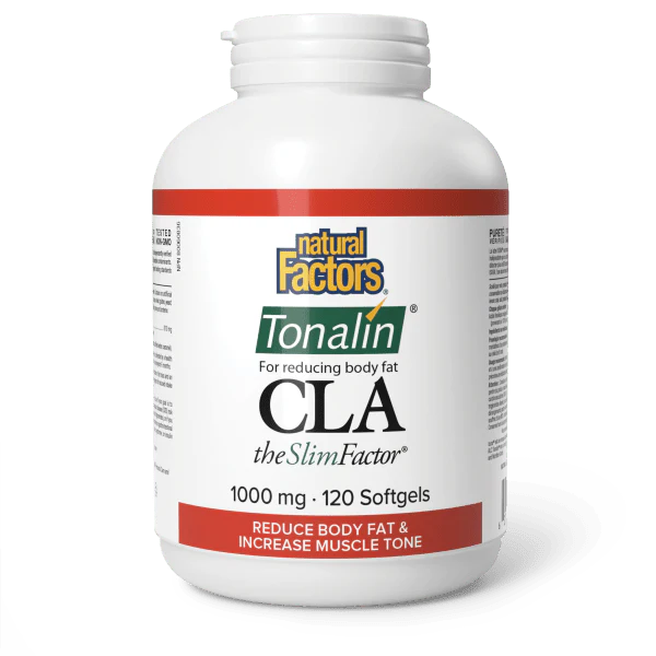 Natural Factors Tonalin CLA The Slim Factor 1000mg 120 Softgels