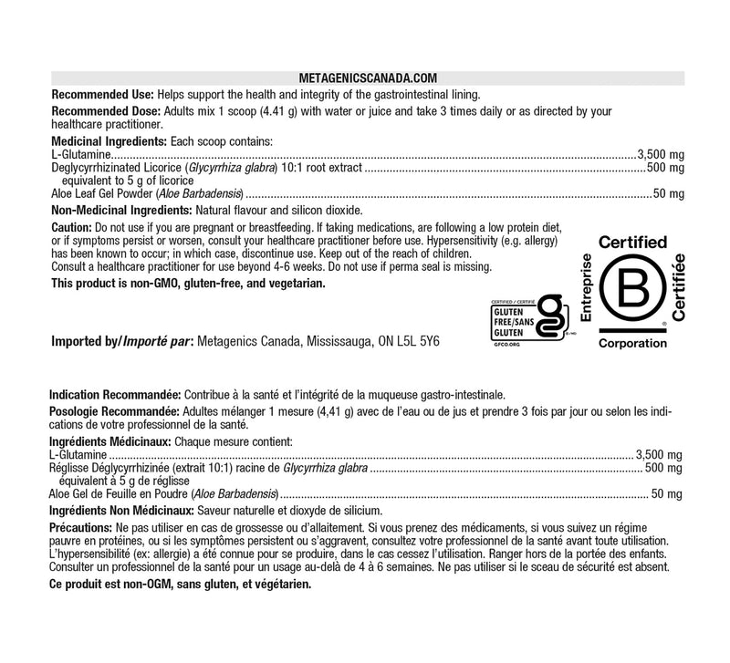 Metagenics Glutagenics 259.8g