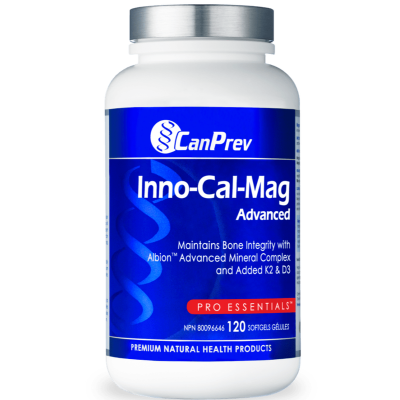 Canprev Inno-Cal-Mag Advanced 240 Soft Gels Minerals - Calcium at Village Vitamin Store
