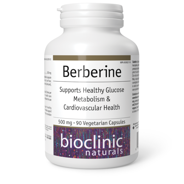 Bioclinic Berberine 500mg 90 Veggie Caps