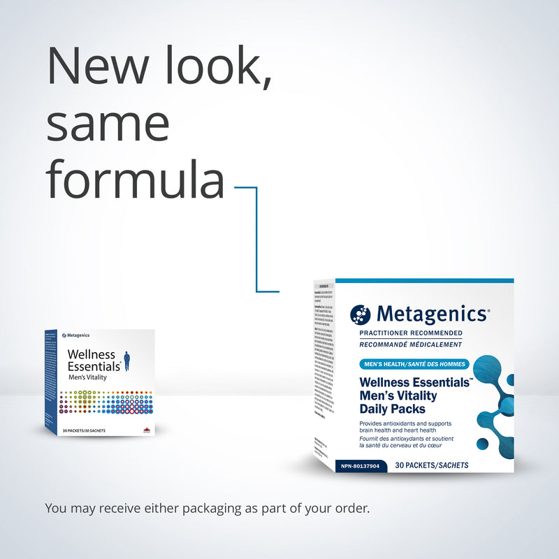 Metagenics Wellness Essentials Men's Vitality 30 Packets