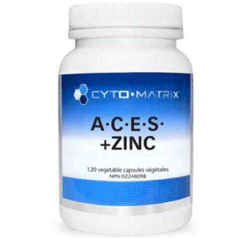 Cyto Matrix ACES + Zinc 120 caps Supplements at Village Vitamin Store