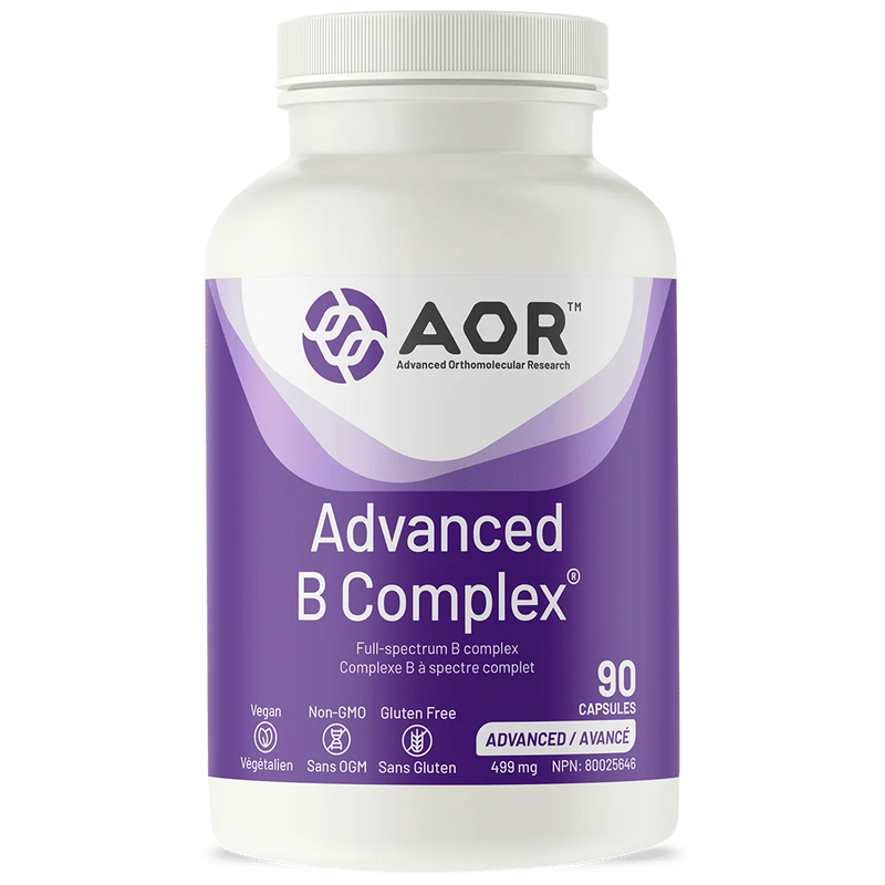 AOR Advanced B Complex 499mg 90 Capsules