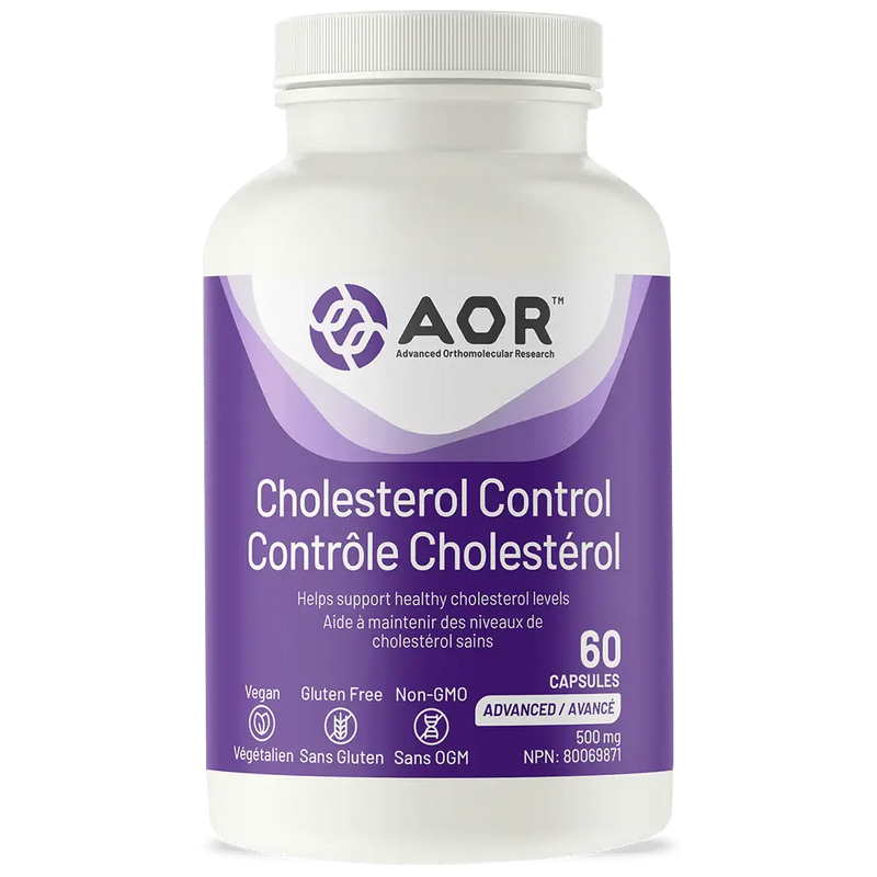 AOR Cholesterol Control 500mg 60 Capsules