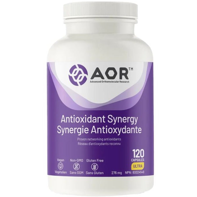AOR Antioxidant Synergy 120 Caps Supplements at Village Vitamin Store