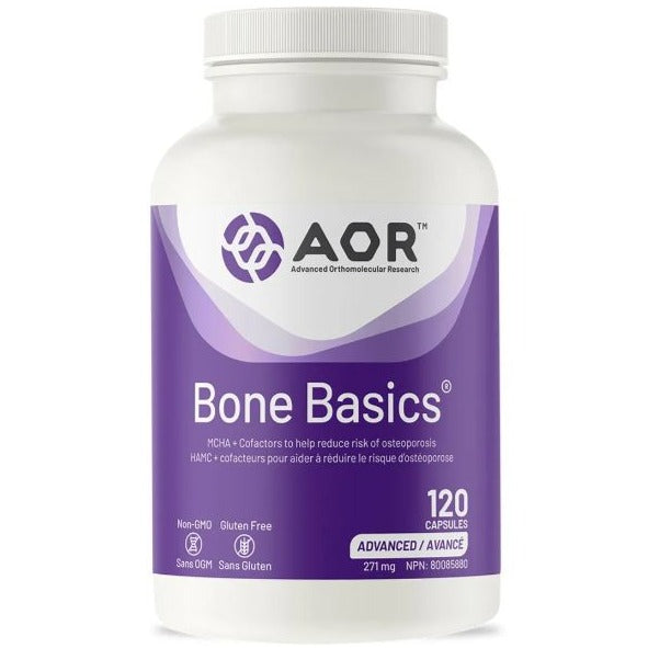 AOR Bone Basics 271mg 120 Capsules Supplements - Bone Health at Village Vitamin Store