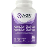 AOR Magnesium Glycinate 90mg 180 Capsules Minerals - Magnesium at Village Vitamin Store