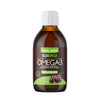 AquaOmega Plant-based Omega-3 Grape Flavored | DHA Algae Oil 225ml