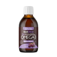 Aqua Omega-3 5x Ultimate Strength DHA Grape 225ml