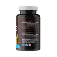 AquaOmega Omega-3 High EPA Omega-3 | Orange Flavoured Softgels 120 Soft Caps