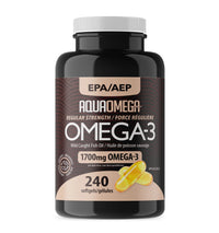 AquaOmega Omega-3 Regular Strength EPA 240 Soft gel Caps