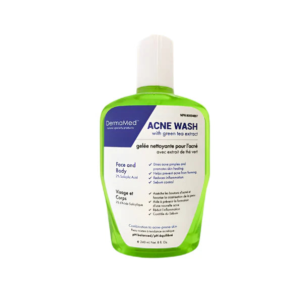 DermaMed Acne Wash With Green Tea