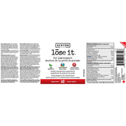 Aeryon Wellness Lose it 60 Veggie Caps Supplements - Weight Loss at Village Vitamin Store