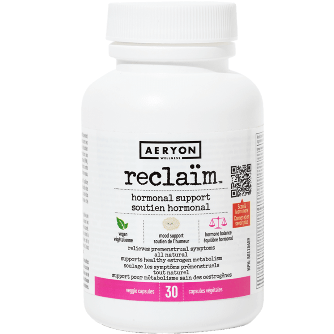 Aeryon Wellness Reclaim Hormonal Support 30 Veggie Caps Supplements - Hormonal Balance at Village Vitamin Store