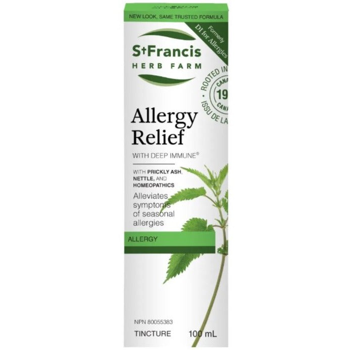 St Francis Allergy Relief With Deep Immune 100mL Supplements - Allergy Relief at Village Vitamin Store