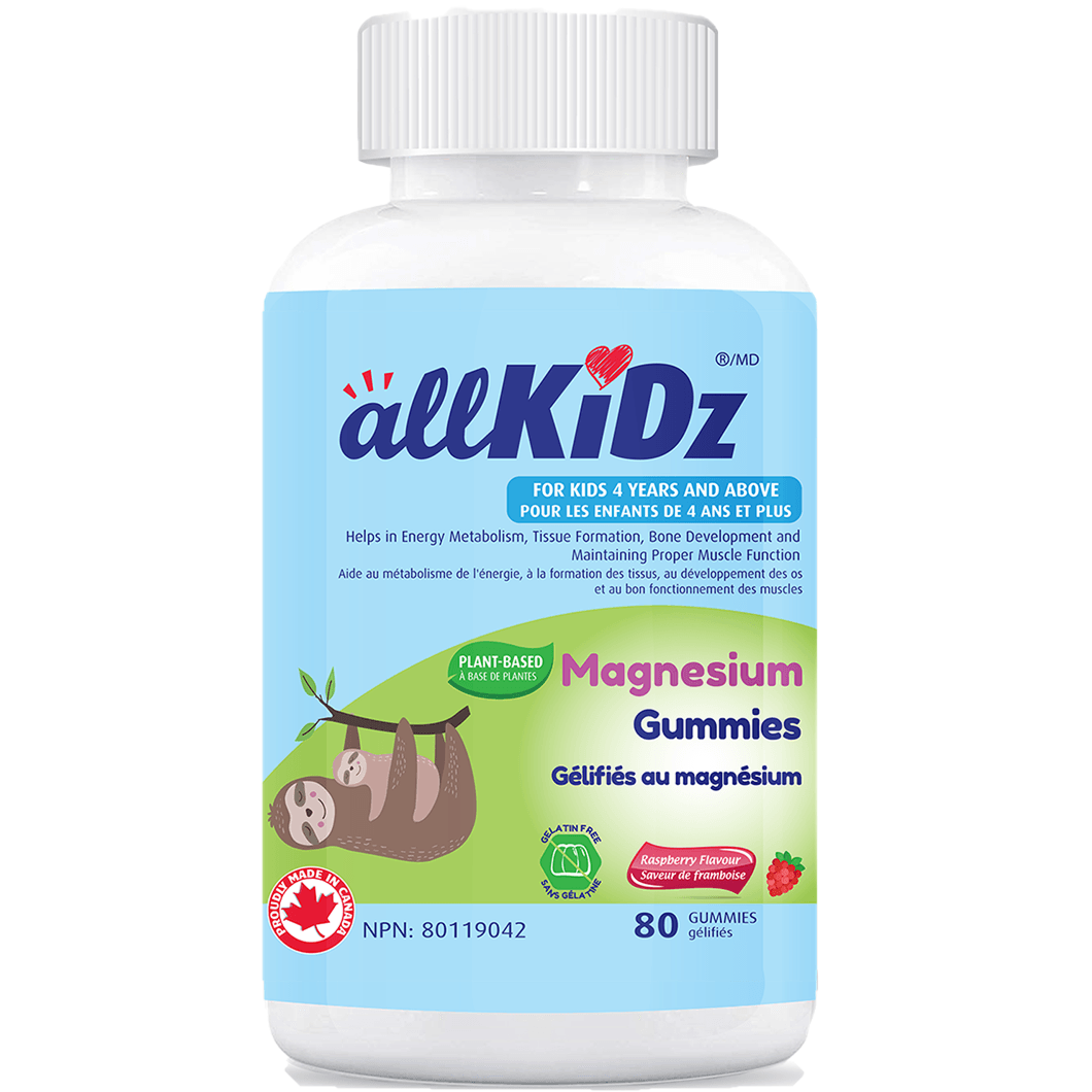 Allkidz Naturals Magnesium 80 Gummies Supplements - Kids at Village Vitamin Store