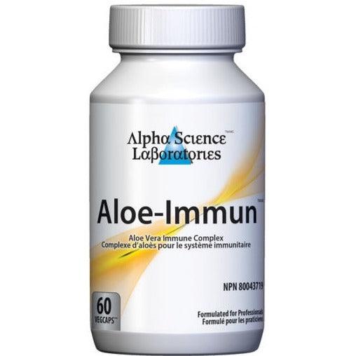Alpha Science Aloe-Immun 60 Veggie Capsules Supplements - Immune Health at Village Vitamin Store