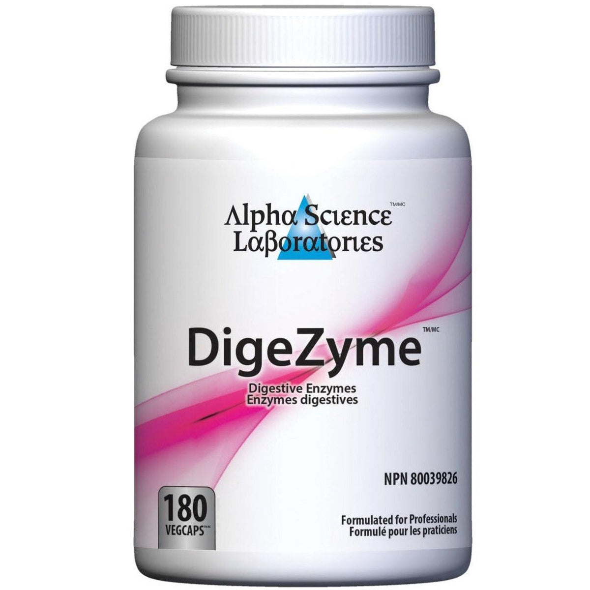Alpha Science Digezyme 180 Capsules Supplements - Digestive Enzymes at Village Vitamin Store